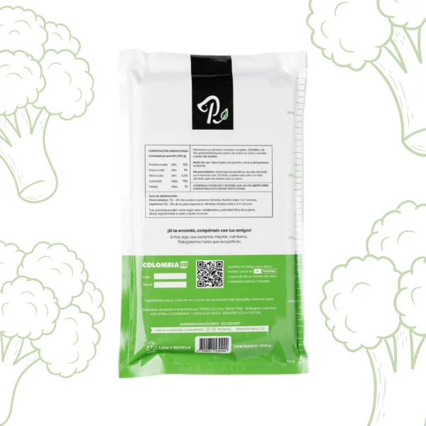 Delicioso Alimento natural para perro vita C 500g