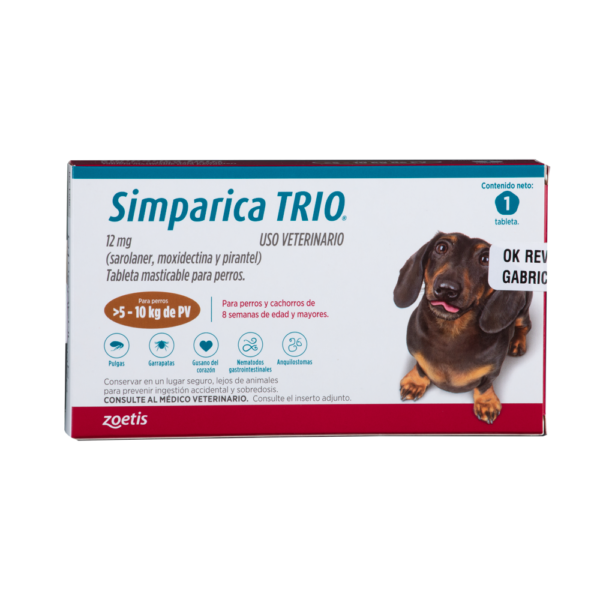 AntiparasitarioInternoYExternoParaPerroSimparicaTrio12Mg 1