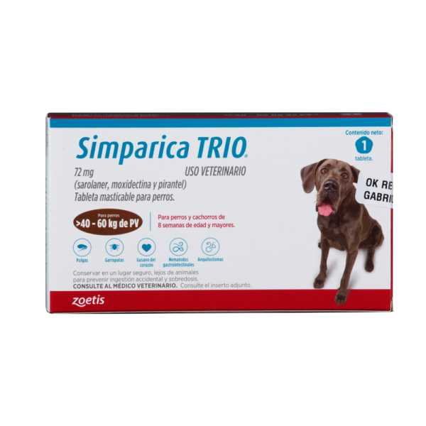 AntiparasitarioInternoYExternoParaPerroSimparicaTrio72Mg 1