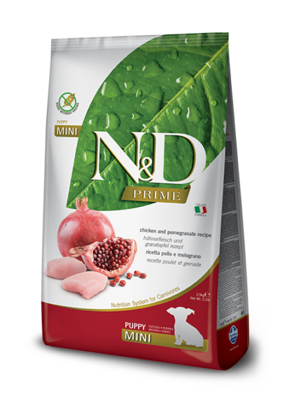 N&D PRIME PERRO CACHORRO MINI POLLO 2.5KG