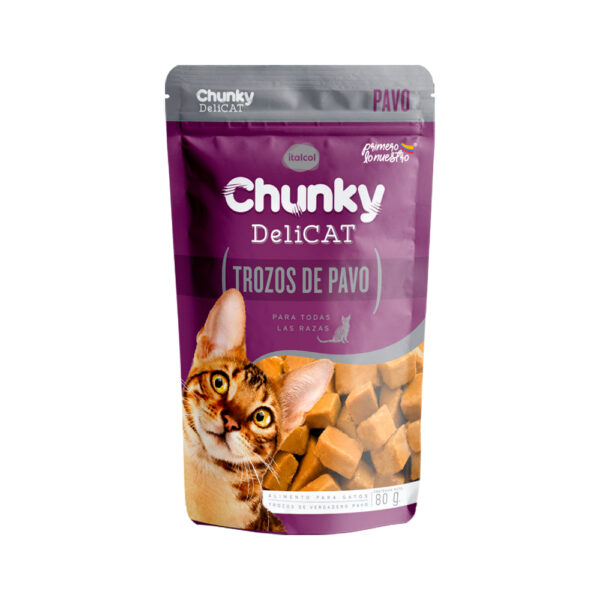 CHUNKY DELICAT TROZOS DE PAVO POUCHE