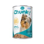 Alimento húmedo para perro todas las razas Chunky Delidog lata paté pollo