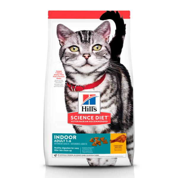HILLS FELINO GATO ADULTO INDOOR FOOD 3.5 LB