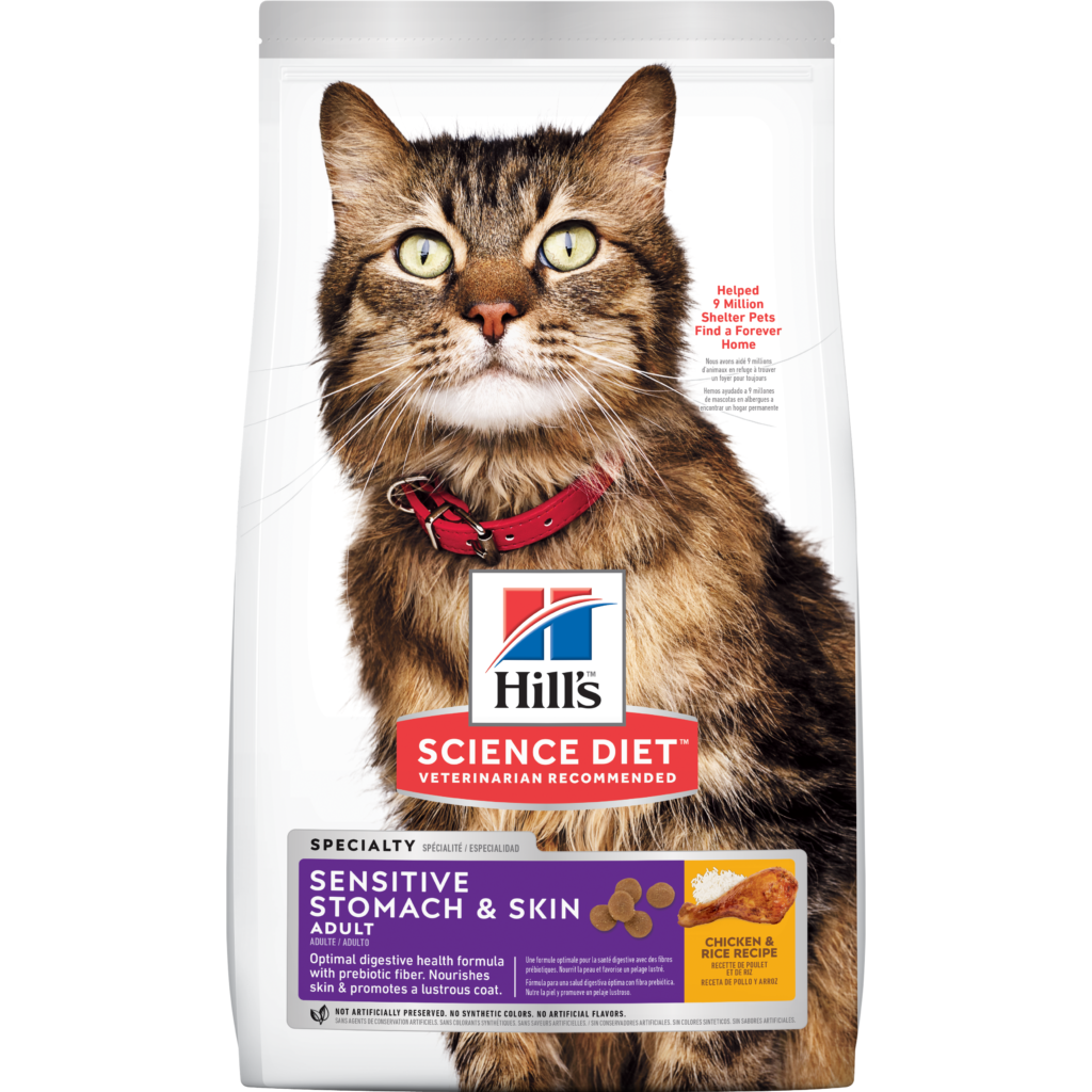HILLS GATO ADULTO SENSITIVE SKIN 3.5LB