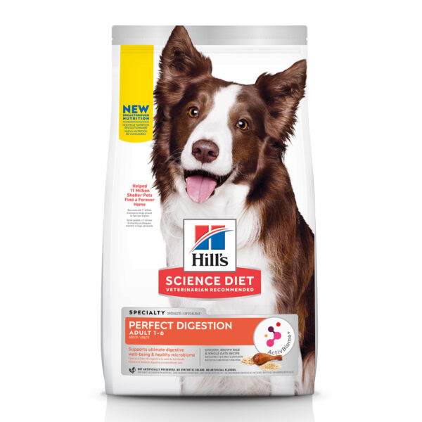 HILLS PERRO ADULTO DIGESTIÓN PERFECTA 3.5LB