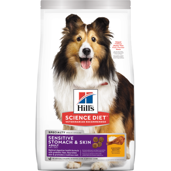 HILLS PERRO ADULTO SENSITIVE STOMACH & SKIN