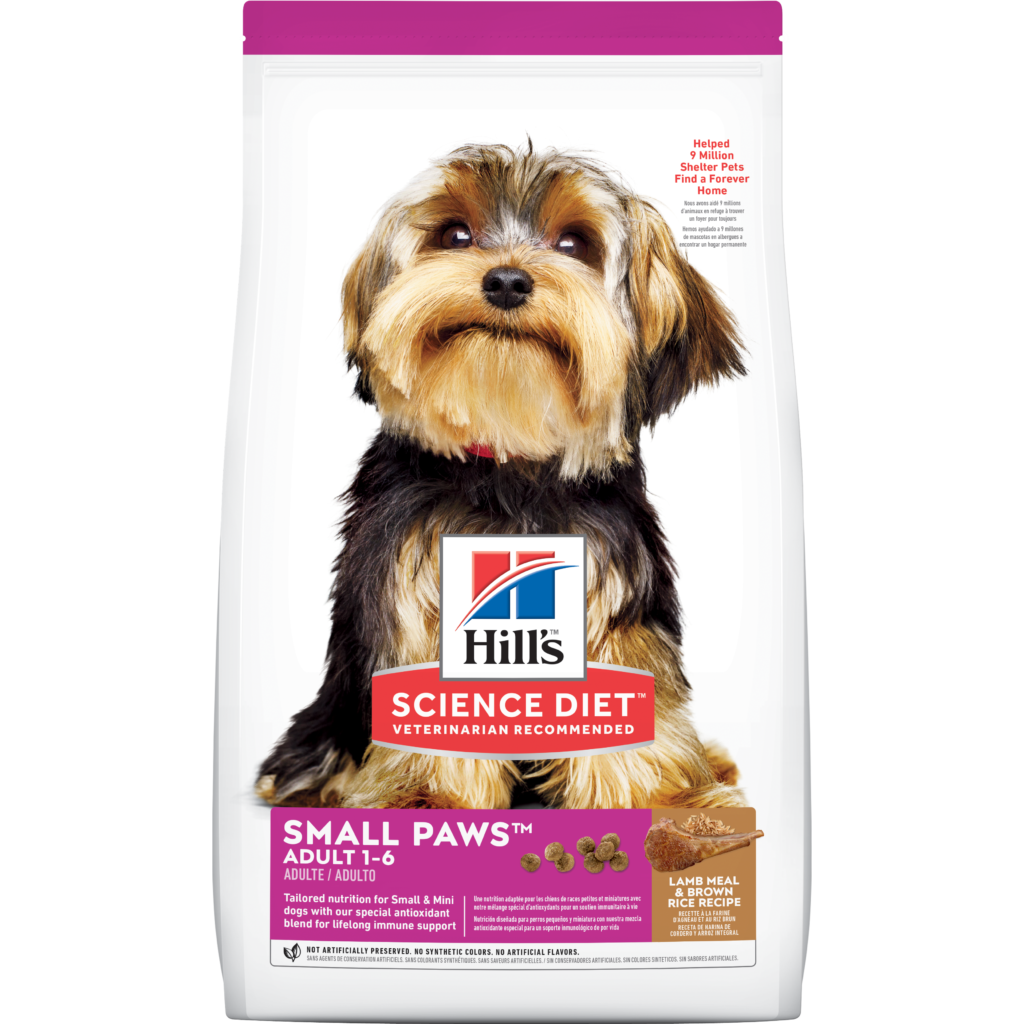 HILLS CANINO PERRO ADULTO SMALL PAWS CORDERO Y ARROZ