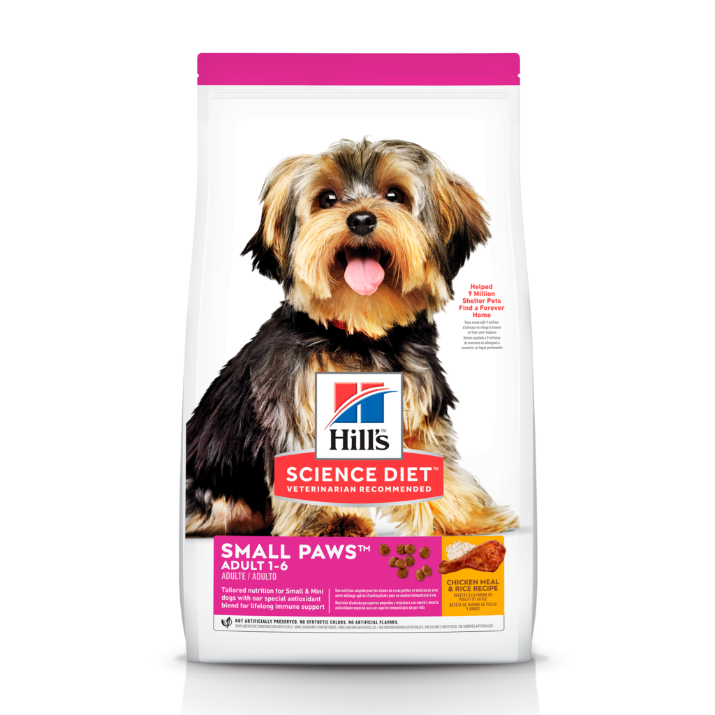 HILLS CANINO PERRO ADULTO SMALL PAWS 4.5 LB