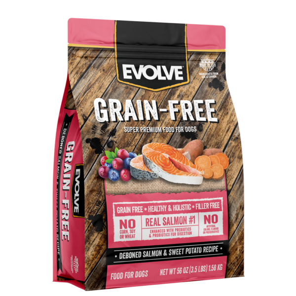 Evolve Grain Free Salmon DogFood from CAMI LAPTOP HOME