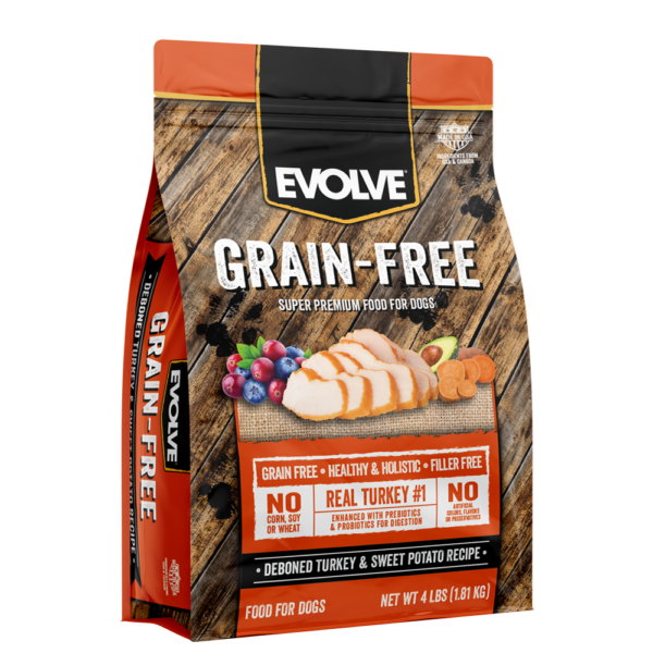 Evolve Grain Free Turkey Dog Food