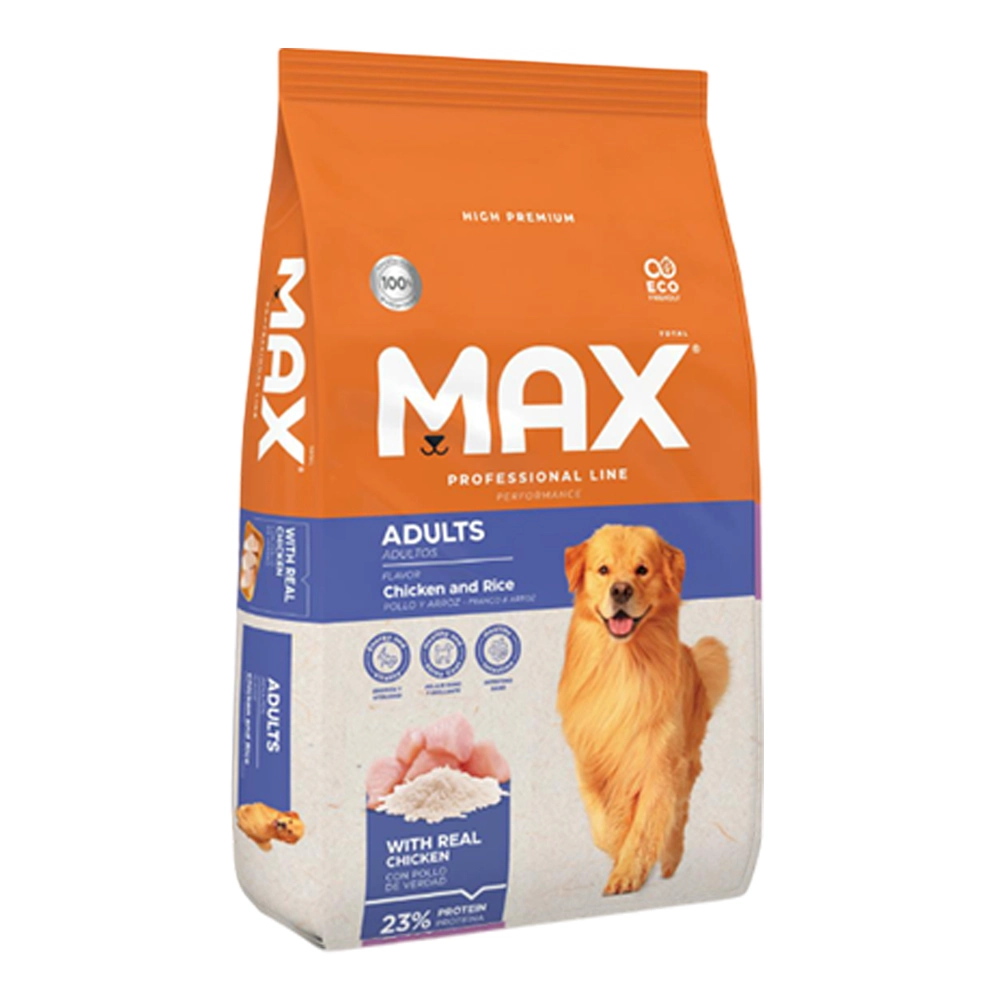 MAX CANINO PERRO ADULTO RAZA GRANDE PERFORMANCE POLLO