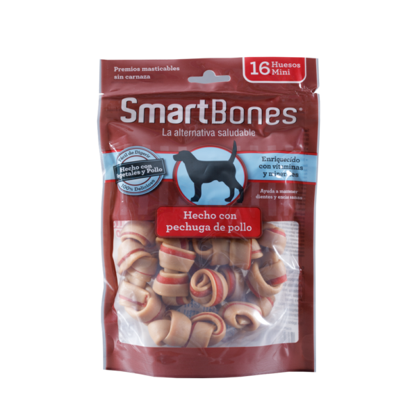 SnackParaPerroMiniaturaSmartbonesPollo16PK 1