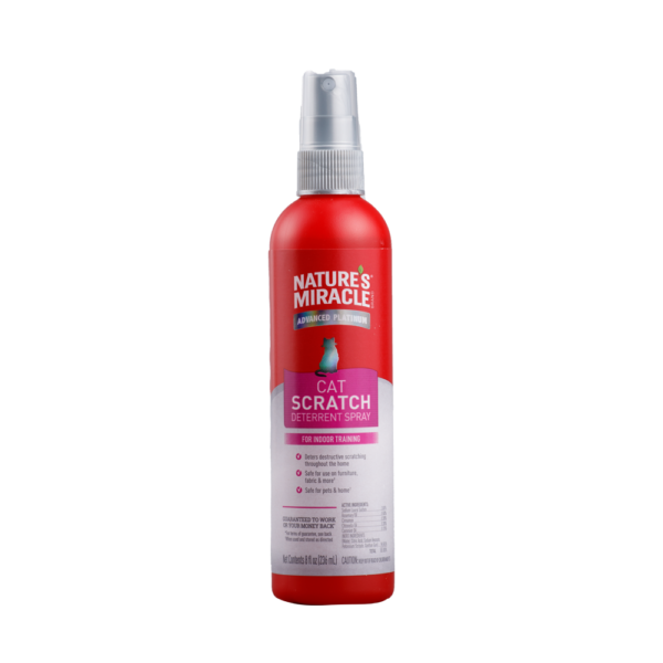 NATURE MIRACLE GATO SPRAY ANTIARAÑAZOS 8 OZ