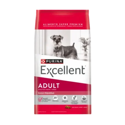 EXCELLENT PERRO ADULT RAZA PEQUEÑA 3 KG