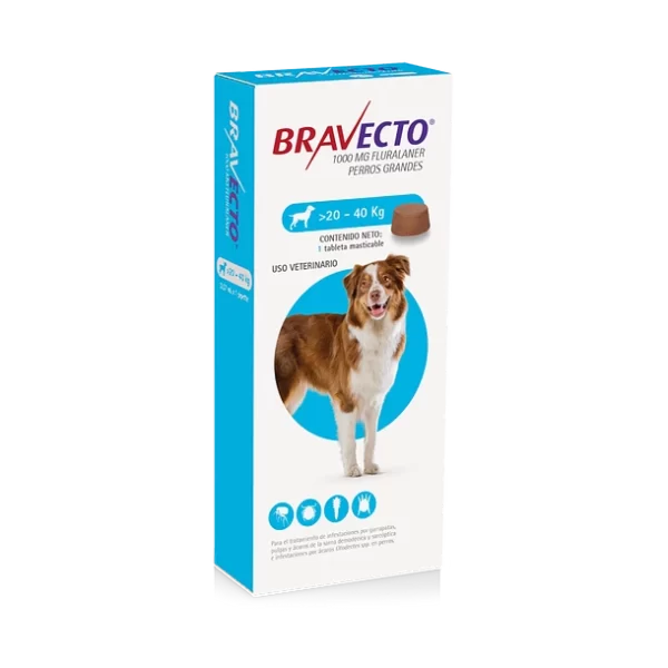 BRAVECTO 20 40 KG 1000MG6