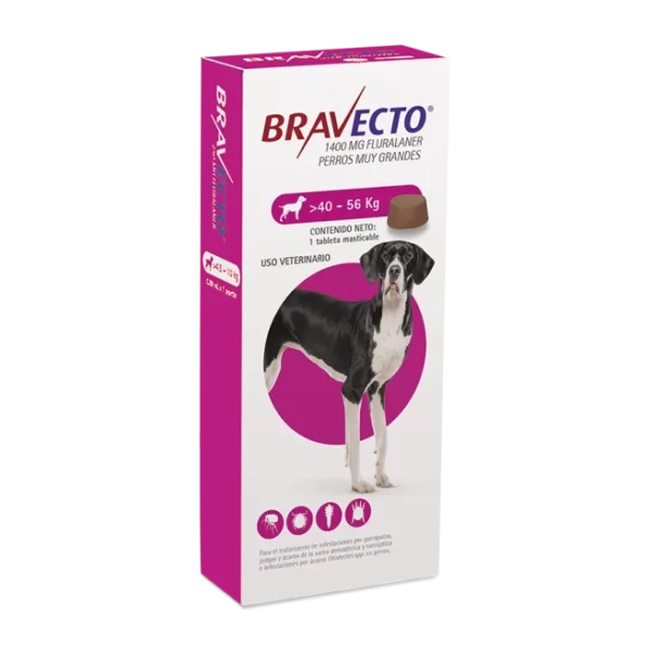 BRAVECTO 40 56 KG 1400MG4