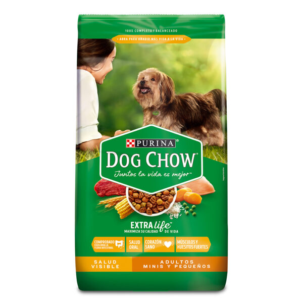 DOG CHOW PERRO ADULTO MINI Y PEQUEÑOS