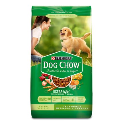 DOG CHOW PERRO CACHORRO RAZA MEDIANA Y GRANDE