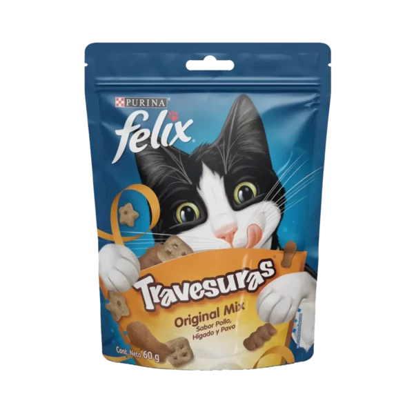 FELIX TRAVESURAS ORIGINAL MIX SNACK 60 GR