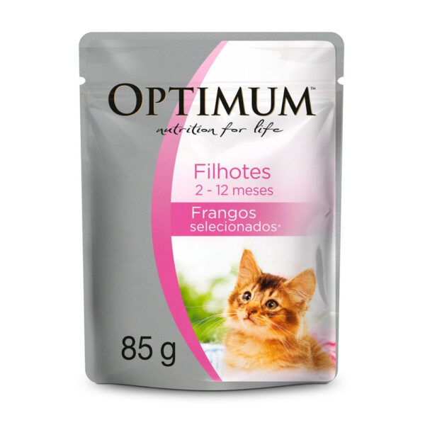 Optimum Cat Gatitos Pollo 85 G