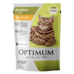 OPTIMUM CAT ADULTO POUCH POLLO 85 GR