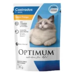 OPTIMUM CAT CASTRADO POUCH POLLO 85 G