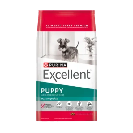 EXCELLENT PERRO CACHORRO RAZA PEQUEÑA 3 KG