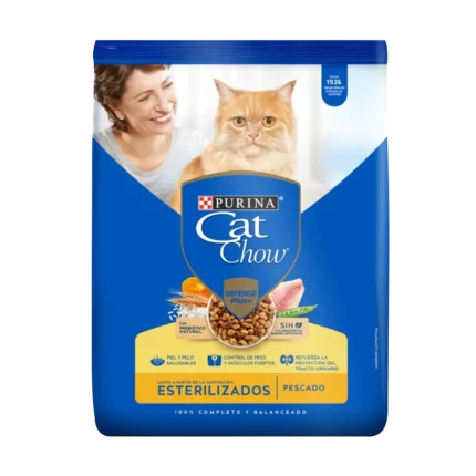 CAT CHOW ESTERILIZADO GATO ADULTO