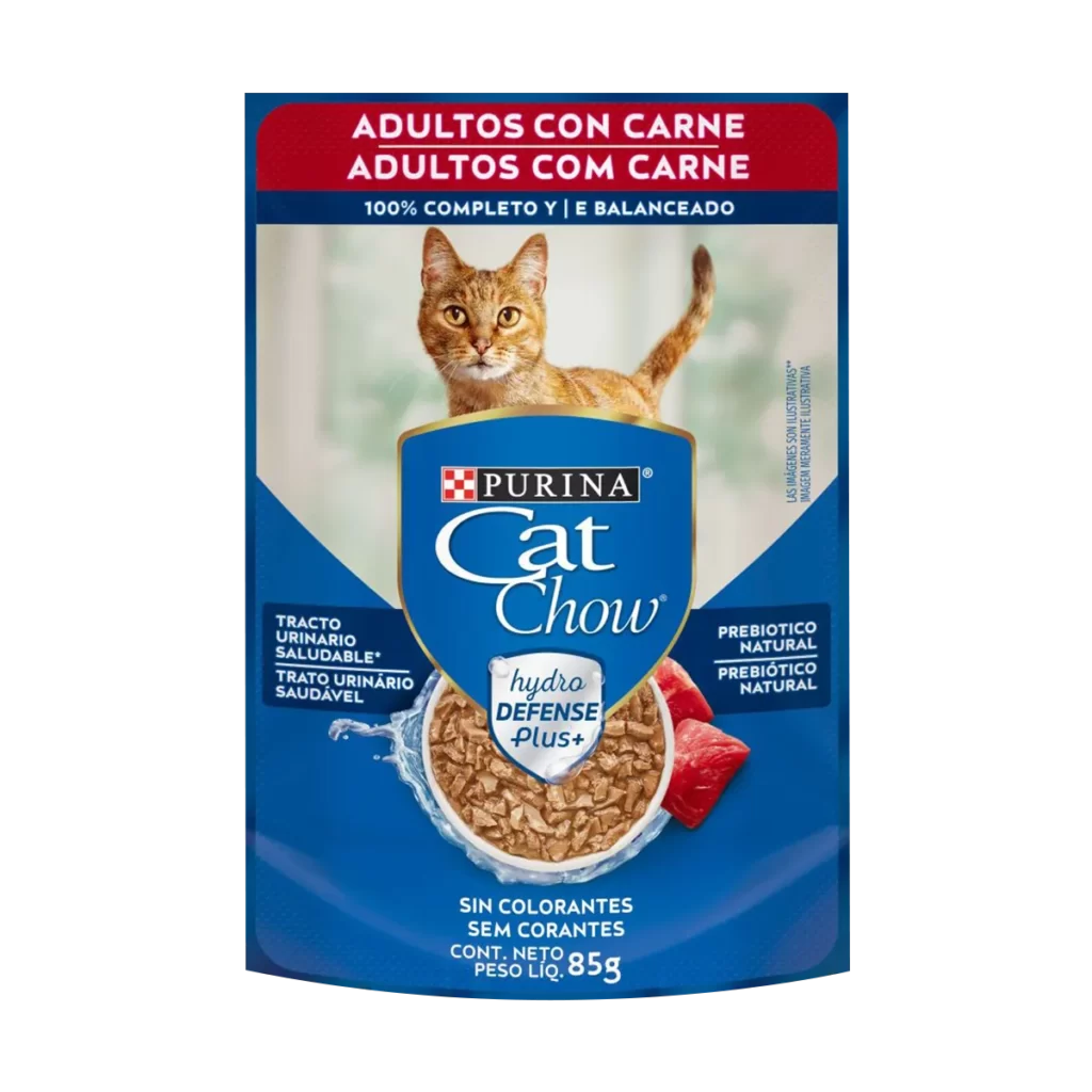 CAT CHOW POUCH ESTERILIZADOS GATO ADULTO 85 GR
