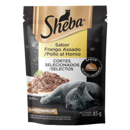 SHEBA SCH GATO ADULTO POLLO POUCH 85 GR