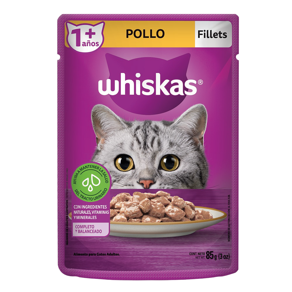Sin título-2 (1) - 26 mayo 2026 17.01.27 WHISKAS GATO POUCH POLLO 85 GR - Imagen 1