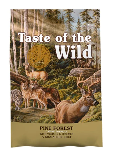 Alimento para perro,Taste of the wild pine forest con proteína de venado