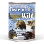 Alimento húmedo para perroTaste of the wild pacific stream con proteína de salmón lata 132 oz