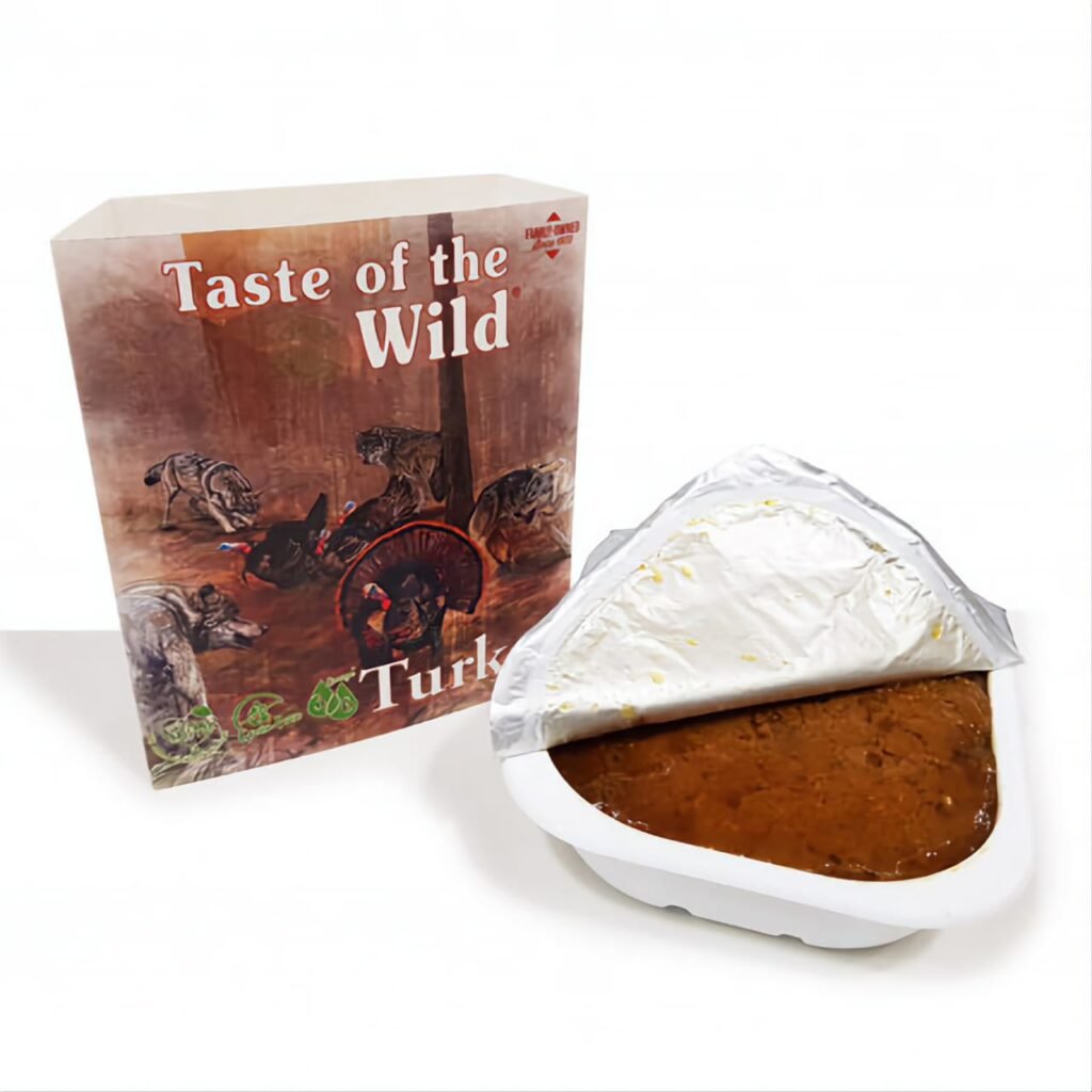 Alimento húmedo para perro,Taste of the wild pavo