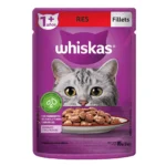 WHISKAS GATO POUCH CARNE 85 GR
