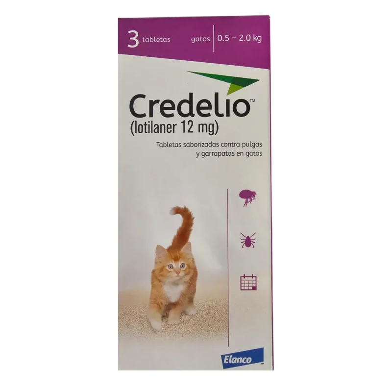 Antiparasitario externo para gato Credelio 1 und
