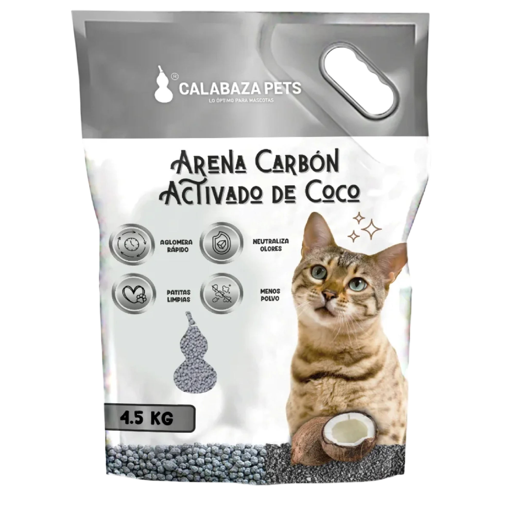 arena calabaza manzana (2) Calabaza pets aroma con carbon activado