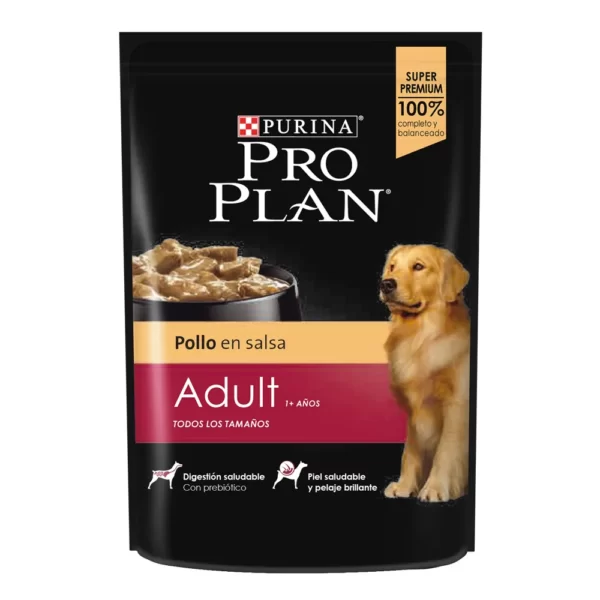 PROPLAN POUCH PERRO POLLO 100 GR