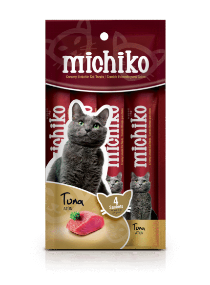 MICHIKO SNACK CREMOSO POR 4 UNIDADES ATÚN 14GR