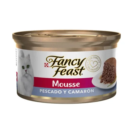 FANCY FEAST LATA DE PESCADO Y CAMARON 85 GR