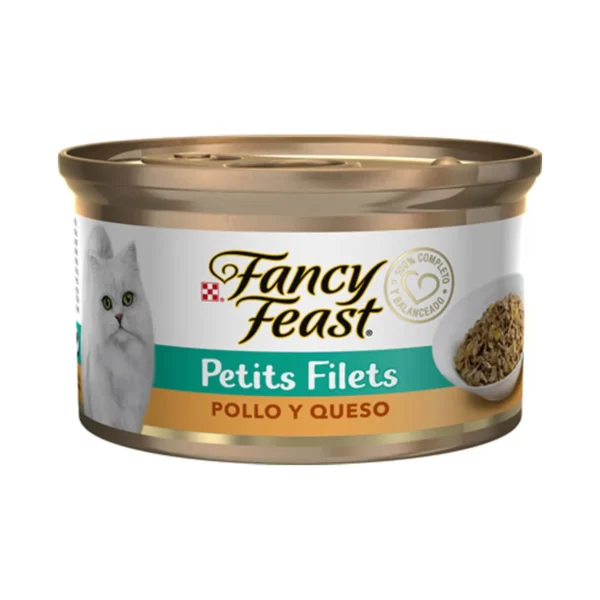 FANCY FEAST LATA DE POLLO QUESO 85 GR
