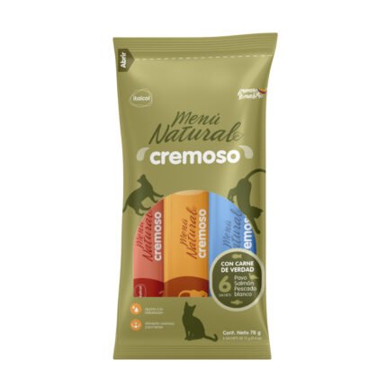Snack cremoso para gato Chunky Menu
