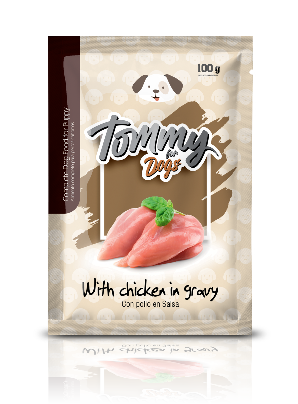 POUCH TOMMY FOR DOG PUPPY 100 GR