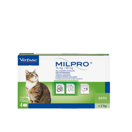 MILPRO MAS DE 2 KG  BLISTER 2 UND
