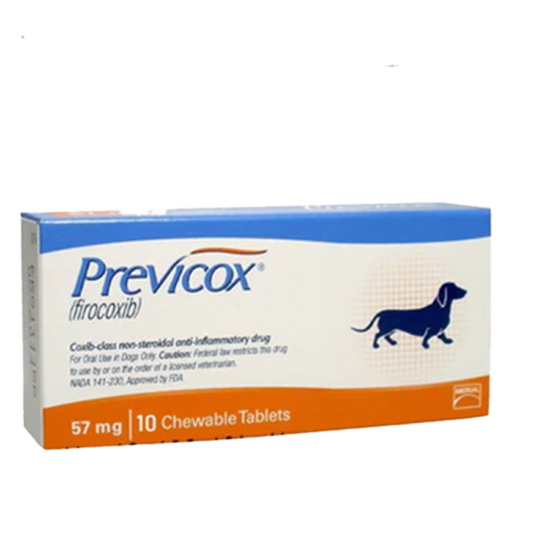 PREVICOX 57 MG PET GOLD