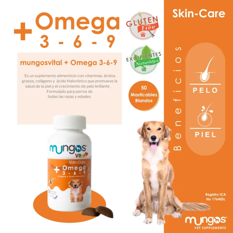 MUNGOS VITAL + OMEGA FRASCO - Imagen 2