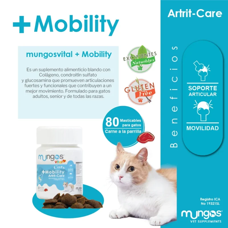 MUNGOS VITAL CATS + MOVILITY FRASCO - Imagen 2