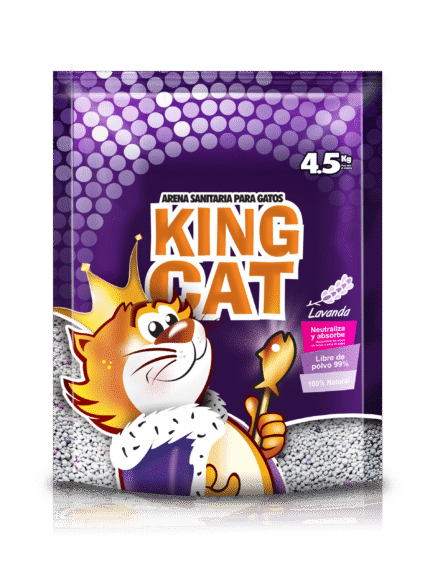 ARENA MARCA KING CAT LAVANDA