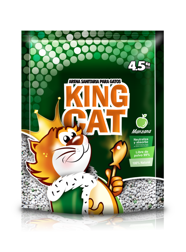 arena kingcat manzana pet gold