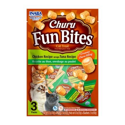 un sobre con alimento para gato
